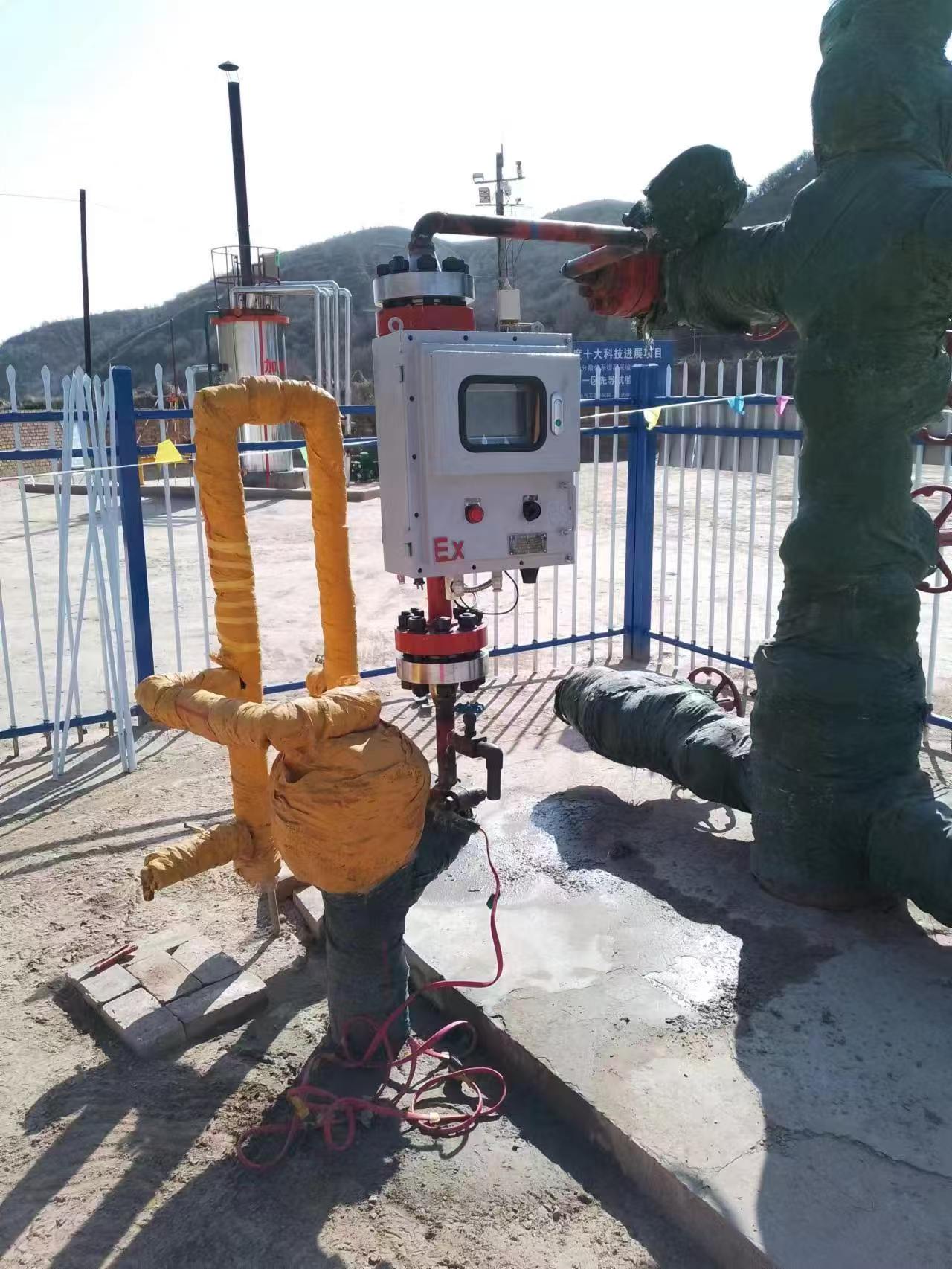 長慶油田現場安裝微泡驅檢測裝置